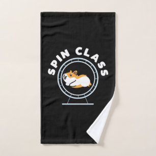 Toalha De Mão Classe de rotação de hamster