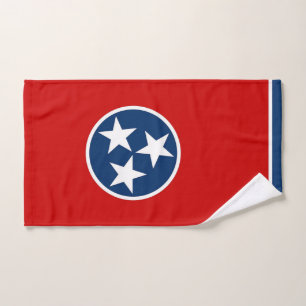 Toalha de mão com a bandeira do estado de