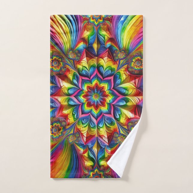 Toalha de mão com cores LGBT (Toalha de mão)