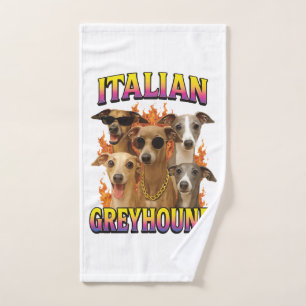 Toalha De Mão Cópia do Galgo Italiano