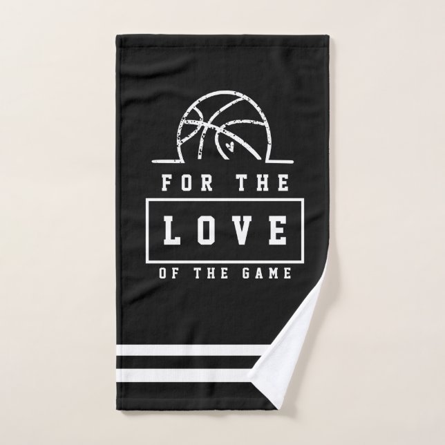toalha de mão da equipe do jogador de basquete (Toalha de mão)
