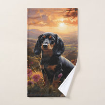 Dachshund Em Dusk