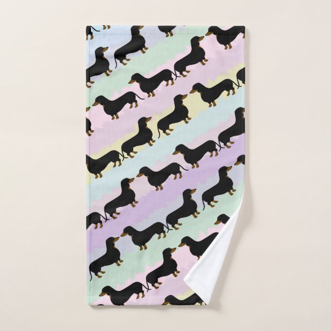 Toalha De Mão Dachshund Hand Towel (Toalha de mão)