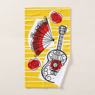Toalha de mão das Souvenirs espanholas