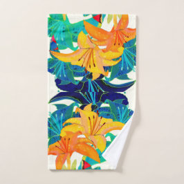 Toalha De Mão Daylily Hand Towel