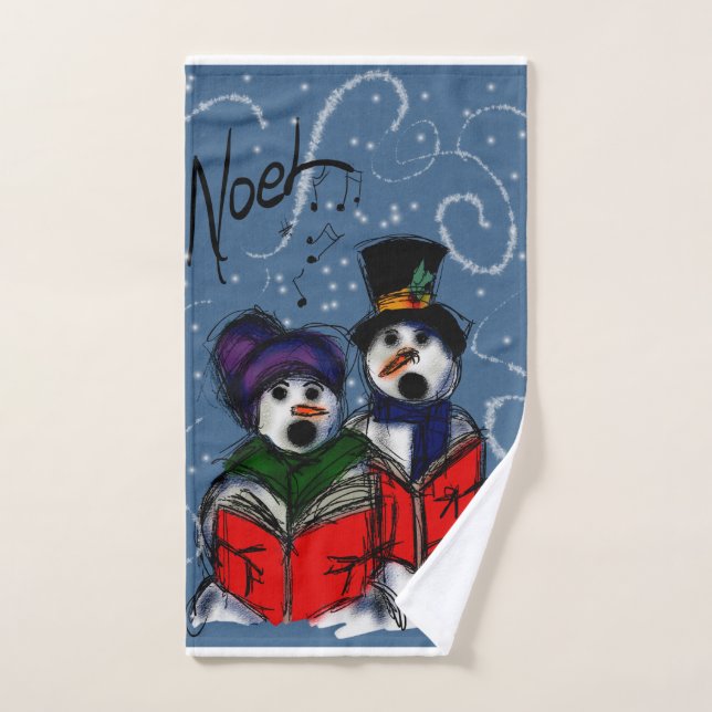 toalha de mão de Natal (Toalha de mão)