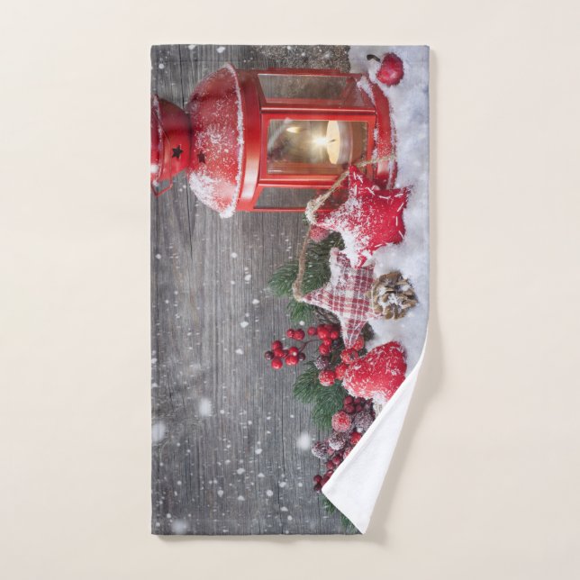 Toalha de Mão de Natal (Toalha de mão)