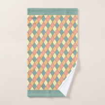 Decoração com Padrão de Diamante Harlequim Pastel