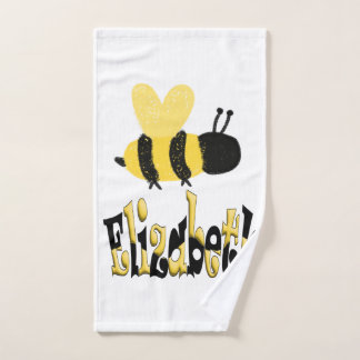 Toalha De Mão Desenho Personalizado Único da Porta de Bumblebee