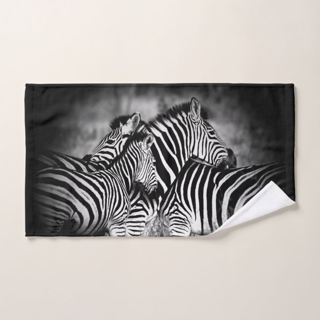 Toalha De Mão Deslumbramento de Zebra  (Toalha de mão)