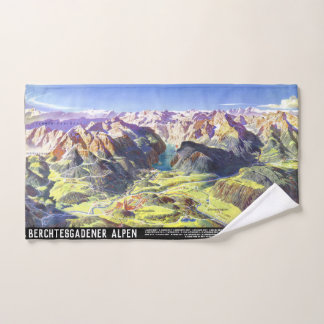 Toalha De Mão " Deutschland: 2021 - Alpen Berchtesgaden Panorama