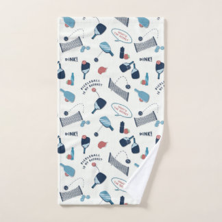 Toalha De Mão Diversão "Pickleball é o meu Racquet"