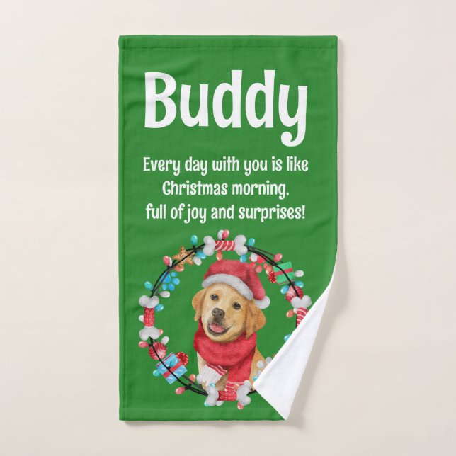 TOALHA DE MÃO DOG TOWEL (Toalha de mão)