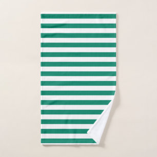 Toalha De Mão Escuro Verde Azul Esmeralda - Greve de Cor Verão