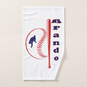 Toalha De Mão Esporte All-Star com Baseball