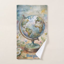 Toalha De Mão Esportes de Viagem de arte personalizados da Vinta