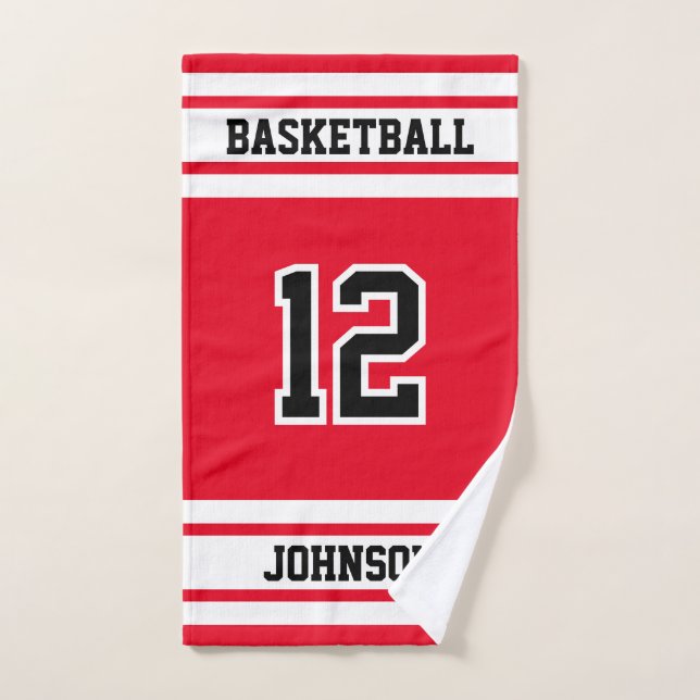 Toalha de Mão Esportiva - 100% Personalizável (Toalha de mão)