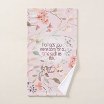 Esther 4:14 Bíblia Cristã Verse Art