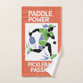 Toalha De Mão Estilo de Fenda de Energia do Pickleball Paddle