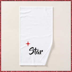Toalha De Mão Estrela para Divas