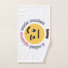 Toalha De Mão Eyebrow Sass: A Raised Eyebrow Works Wonders