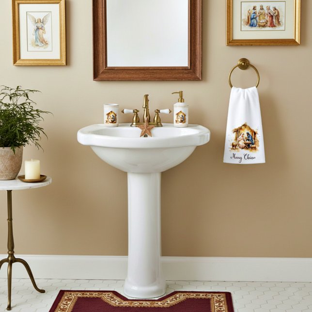 Toalha De Mão Feliz Natal (Criador carregado)