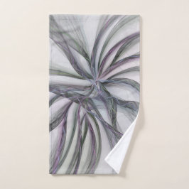 Toalha De Mão Filigree aciona Fractal Abstrato Swing Moderno