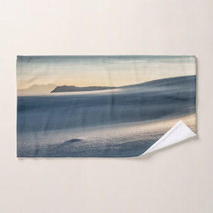Toalha De Mão Foto de Paisagem de Inverno da Noruega