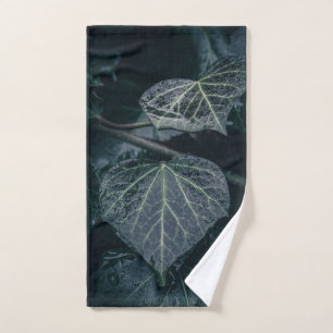 Toalha De Mão Fotografia da Natureza da Ivy Escura