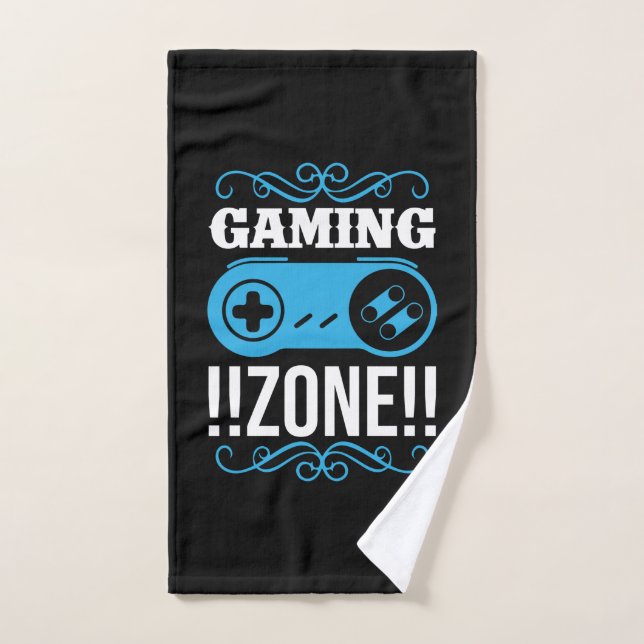 Toalha De Mão Gamer Gift Gaming Zone (Toalha de mão)