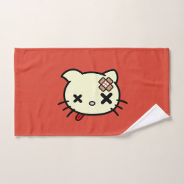 Toalha De Mão Gatinho doente