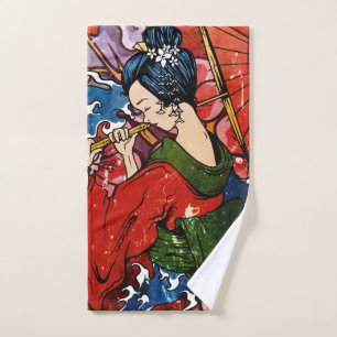 Toalha De Mão Geisha