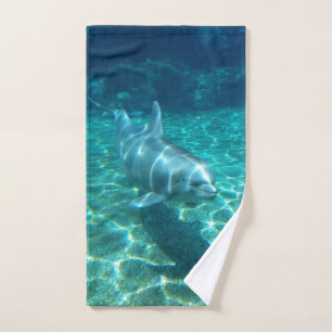 Toalha De Mão Golfinho bonito