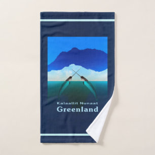 Toalha De Mão Groenlândia - Narwhal