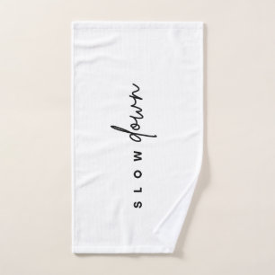 Toalha De Mão Gym Towel - Devagar