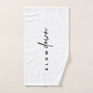 Toalha De Mão Gym Towel - Devagar