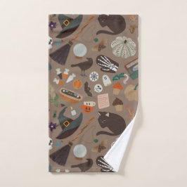 Toalha De Mão Halloween Cottagecore