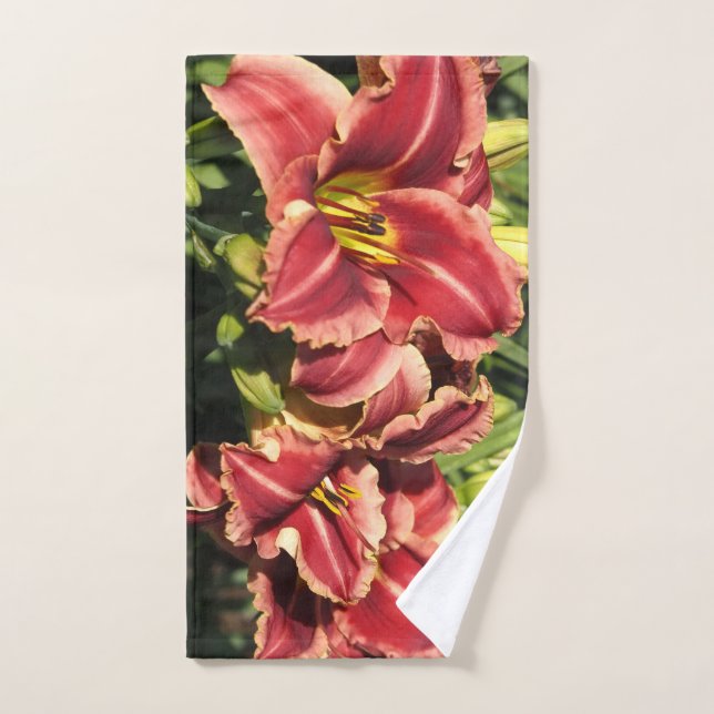 Toalha De Mão Hemerocallis (Toalha de mão)