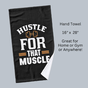 Toalha De Mão Hustle para o exercício musical de ginástica