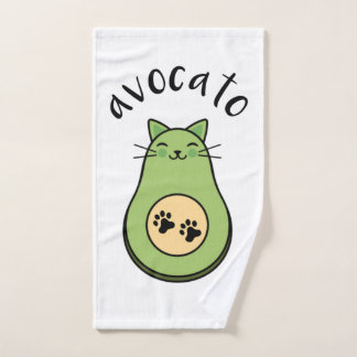 Toalha De Mão Katze als Avocado avocato