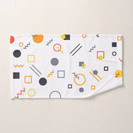 Toalha De Mão Legal, única, moderna, ilustração de abstrato urba