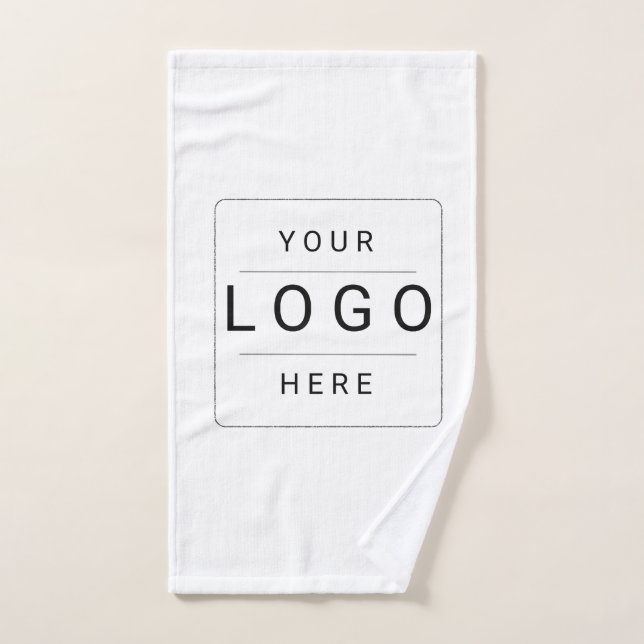 Toalha De Mão Logotipo Personalizado (Toalha de mão)