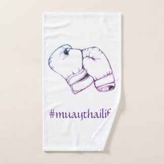 Toalha De Mão Luvas de encaixotamento tailandesas de Muay