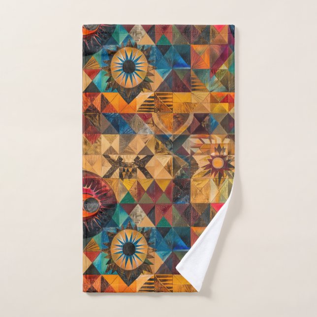 Toalha De Mão Lúxuriano "Artista Herdada" Lixiviado (Toalha de mão)