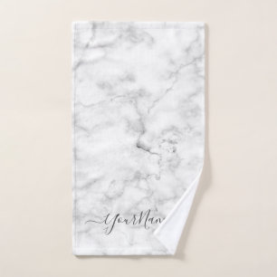 Toalha De Mão Mármore - elegante personalizado