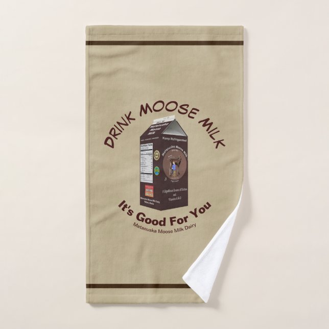 Toalha De Mão Matanuska Moose Milk (Toalha de mão)
