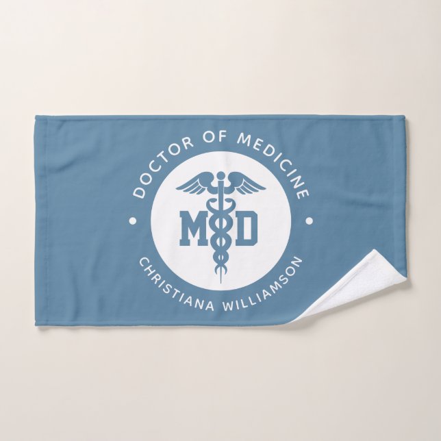 Toalha De Mão Médico de Medicina Médico Personalizado (Toalha de mão)