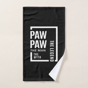 Toalha De Mão Mens Pawpaw O Homem O Mito Que A Lenda Deu