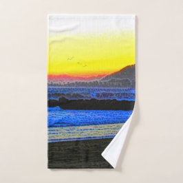 Toalha De Mão Mystic Sunset