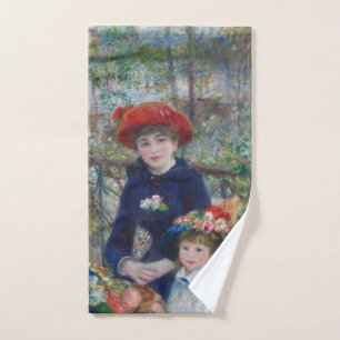 Toalha De Mão No Terraço, Retrato Impressionista, Renoir